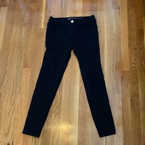 American Eagle Black Skinny Jeans / Jeggings / Size 4 Short / Super Short